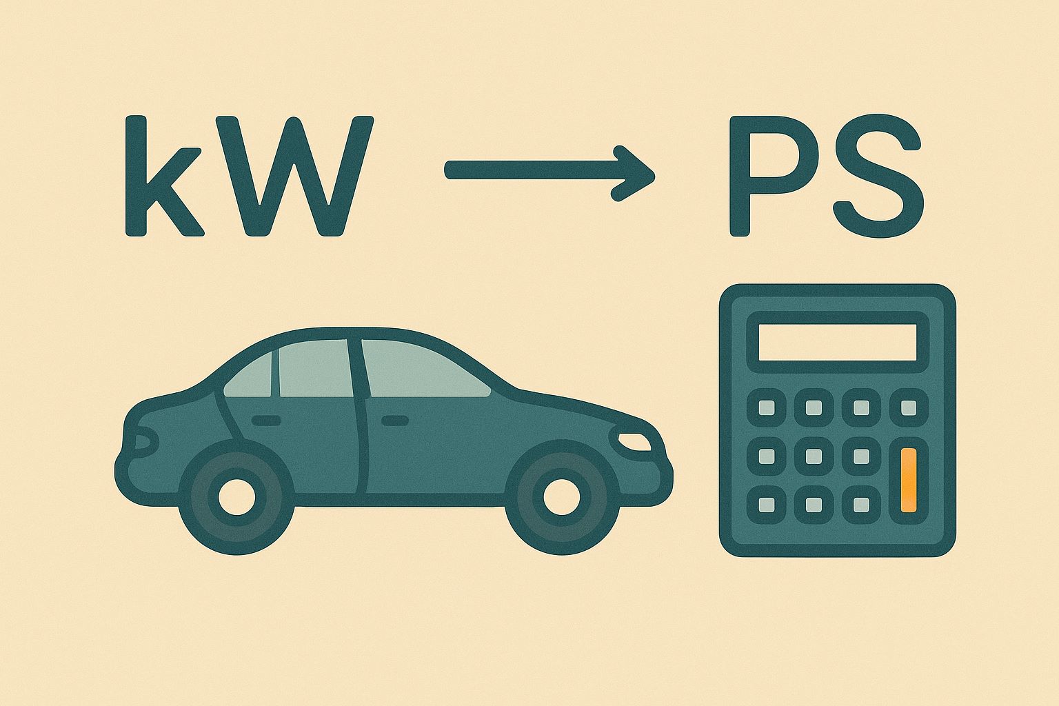 kW in PS umrechnen