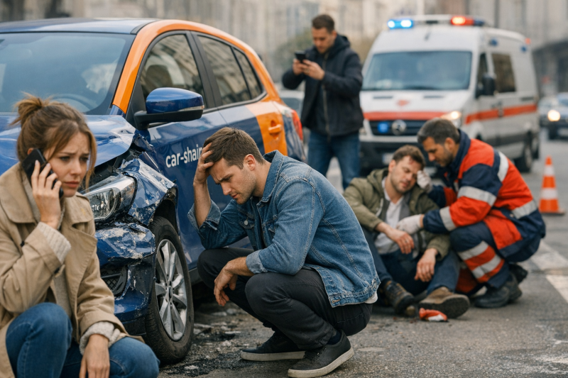 Unfall beim Carsharing: Ein Ratgeber für den Fall der Fälle